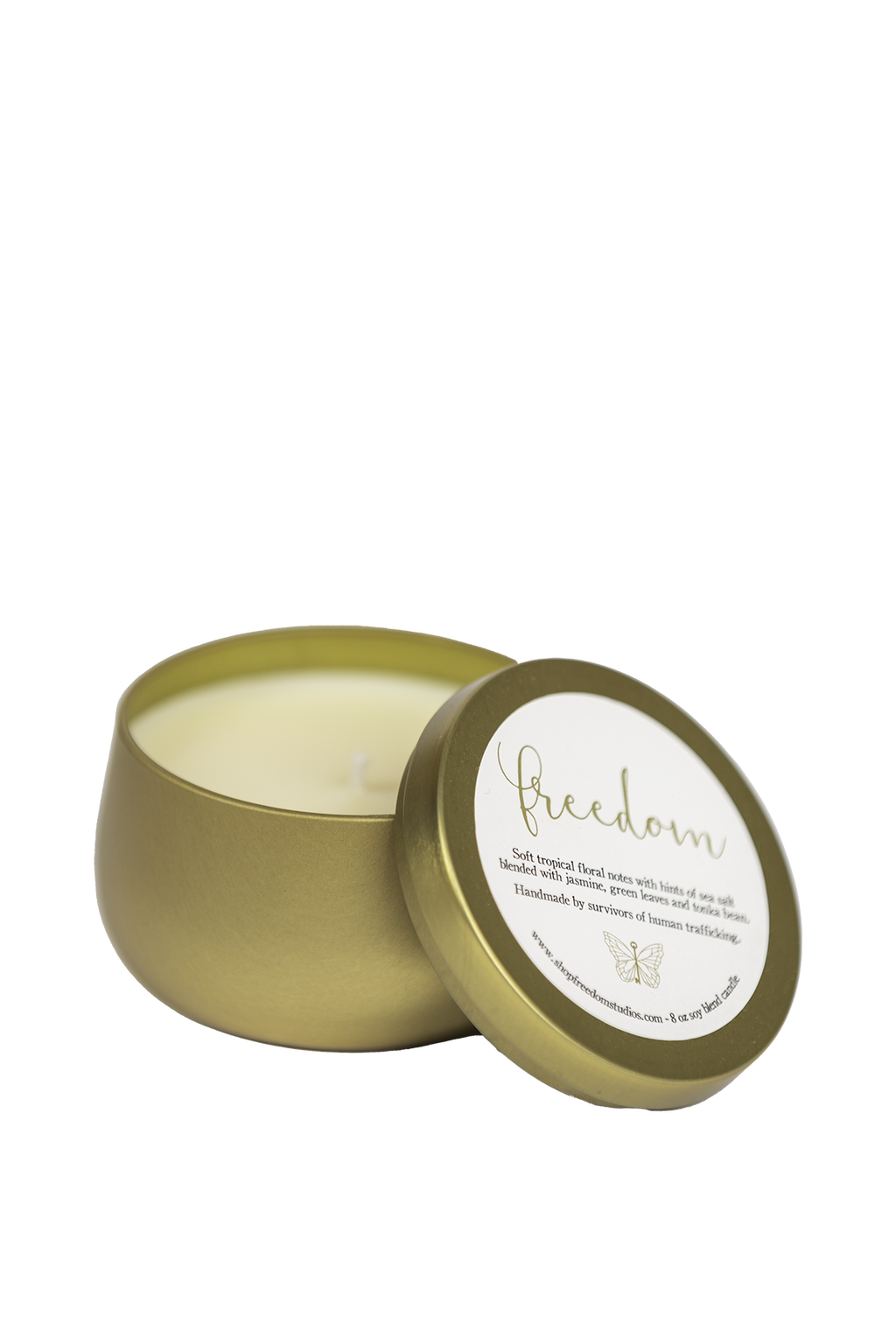 Freedom Tin Candle