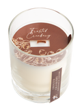Frosted Cranberry 7.5 oz Wooden Wick Candle