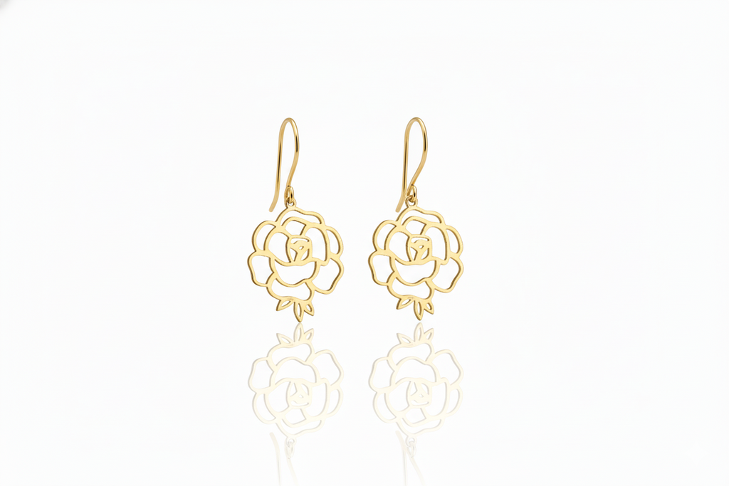 Birth Flower Earrings - Dazzling Floral Designs