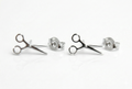 Scissor Stud Earrings for Sapphic Pride | Tiny Lesbian Jewelry for WLW & LGBTQ+ Celebration