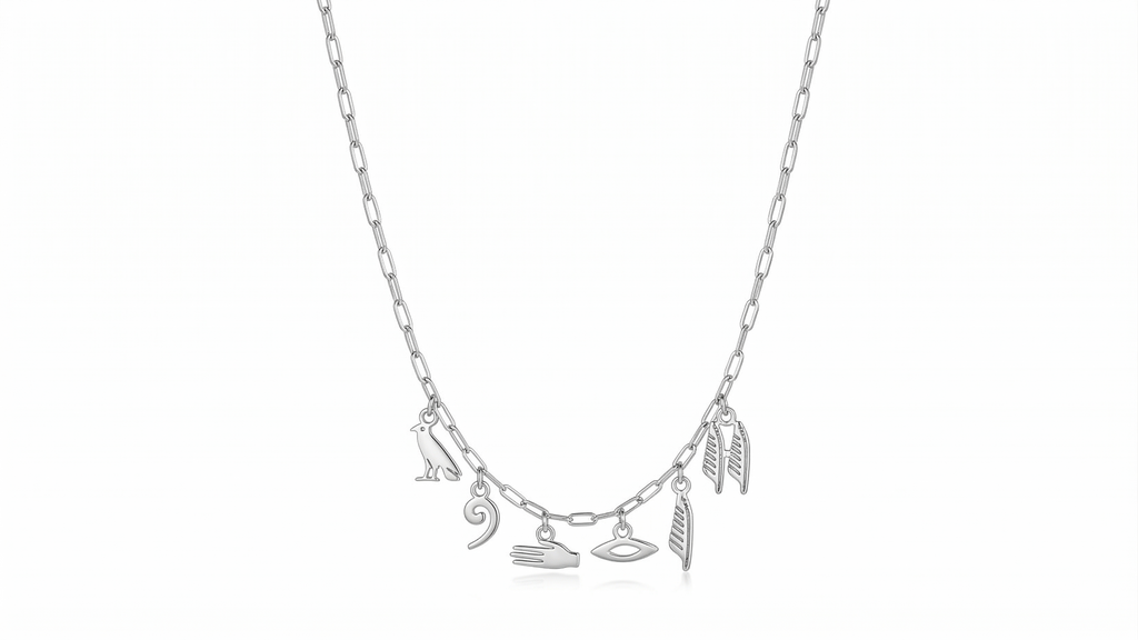 Elysian Jewelry Personalized Hieroglyphics Necklace