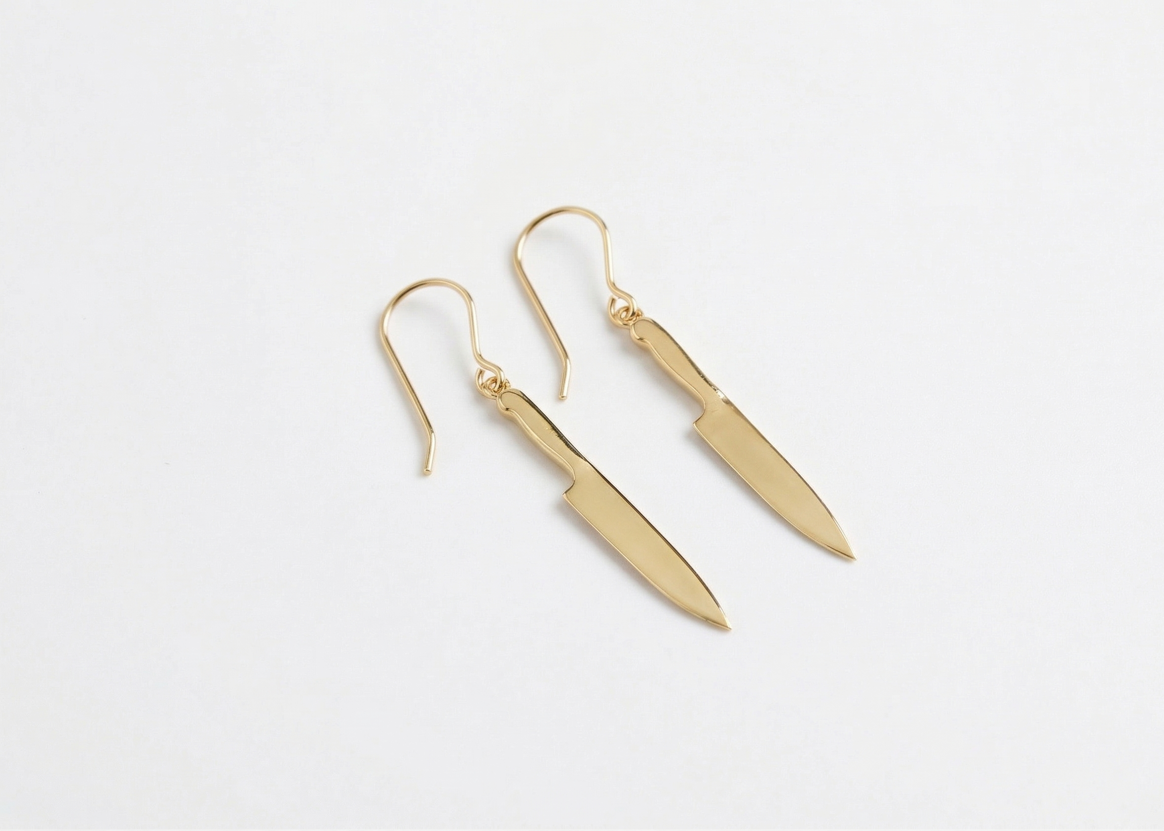 Knife Dagger Earrings Jewelry Gifts in 925 Sterling Silver
