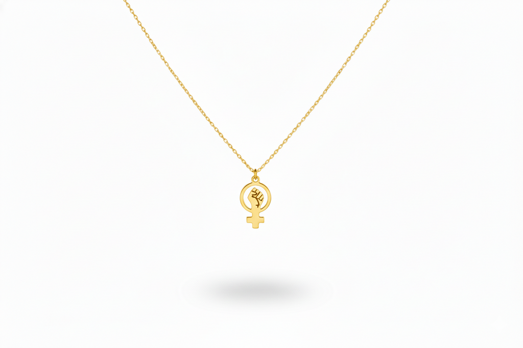 Empowering Female Symbol Venus Necklace