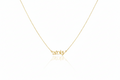 14K Gold Name Necklace - Personalized Initial Jewelry