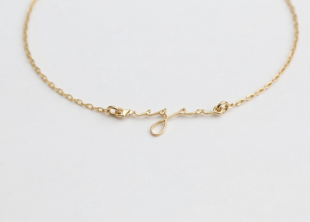 Dazzling Dreams Name Bracelet - Dainty Custom Jewelry for Her