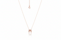 Custom Puff Letter Necklace - Unique 3D Balloon Pendant in 925 Sterling Silver
