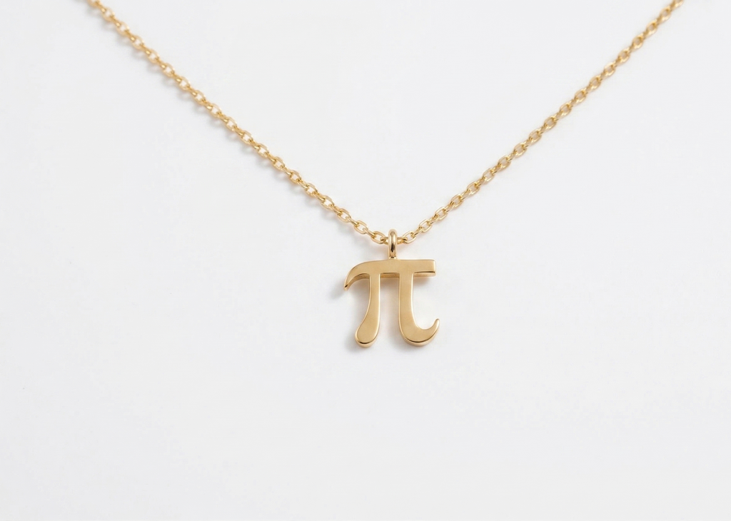 Infinity Jewelry Pi Symbol Necklace | Timeless Design, Perfect for Every Occasion