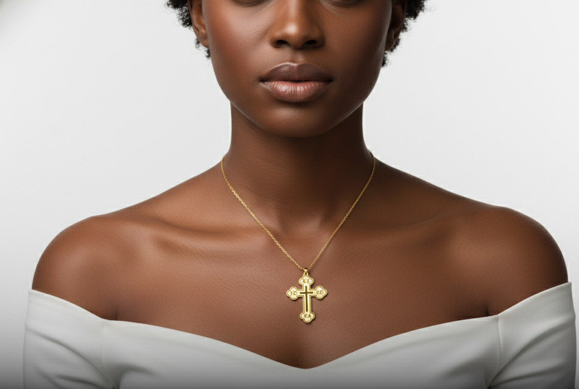 Orthodox Cross Necklace - Timeless Faith Symbol