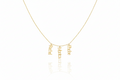 Custom Interlocking Name Necklace