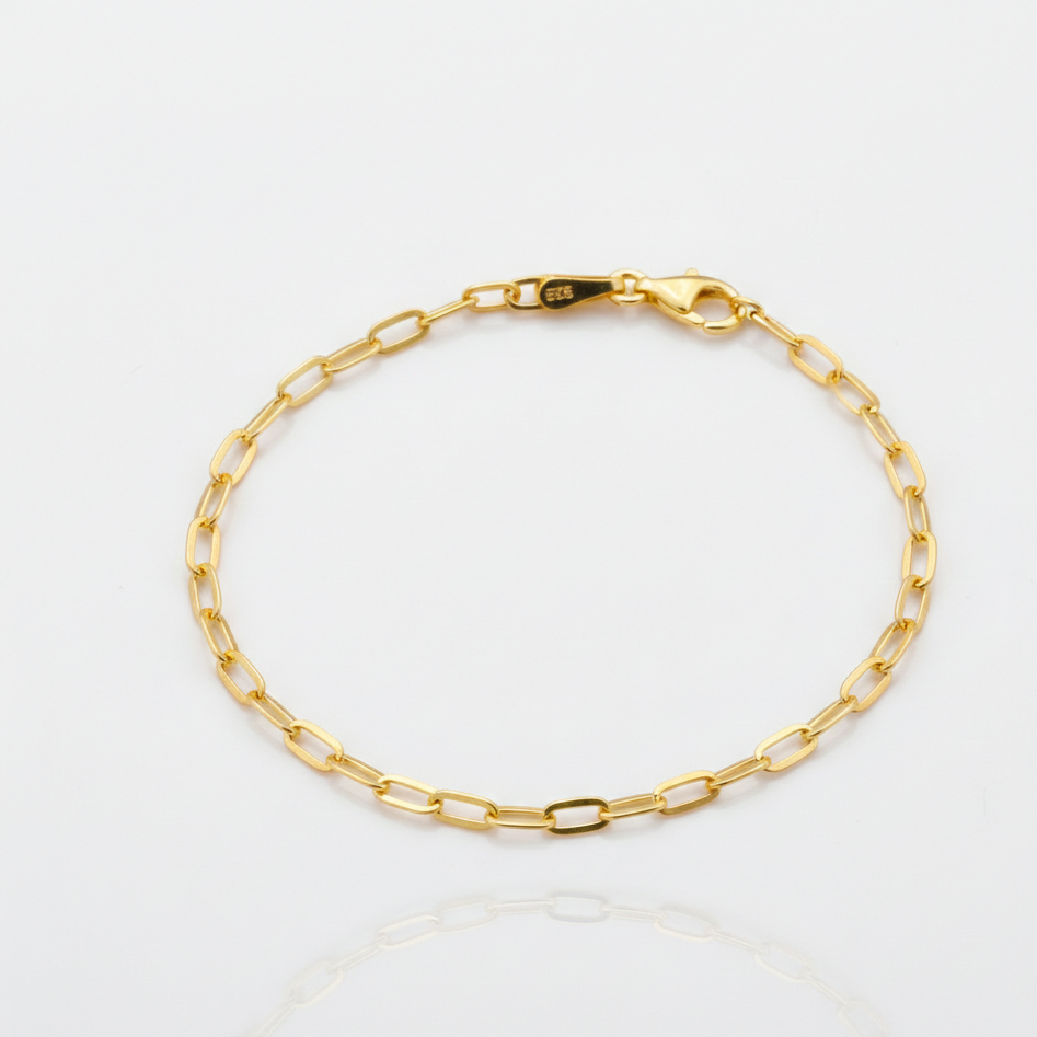 925 Sterling Silver Link Chain Bracelet