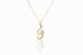 Sterling Silver Yoga Symbol Necklace
