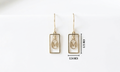 SilverGoldandRose Personalized Dangle Earrings