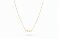 Figaro Chain Name Necklace in 925 Sterling Silver by SilverGoldandRose