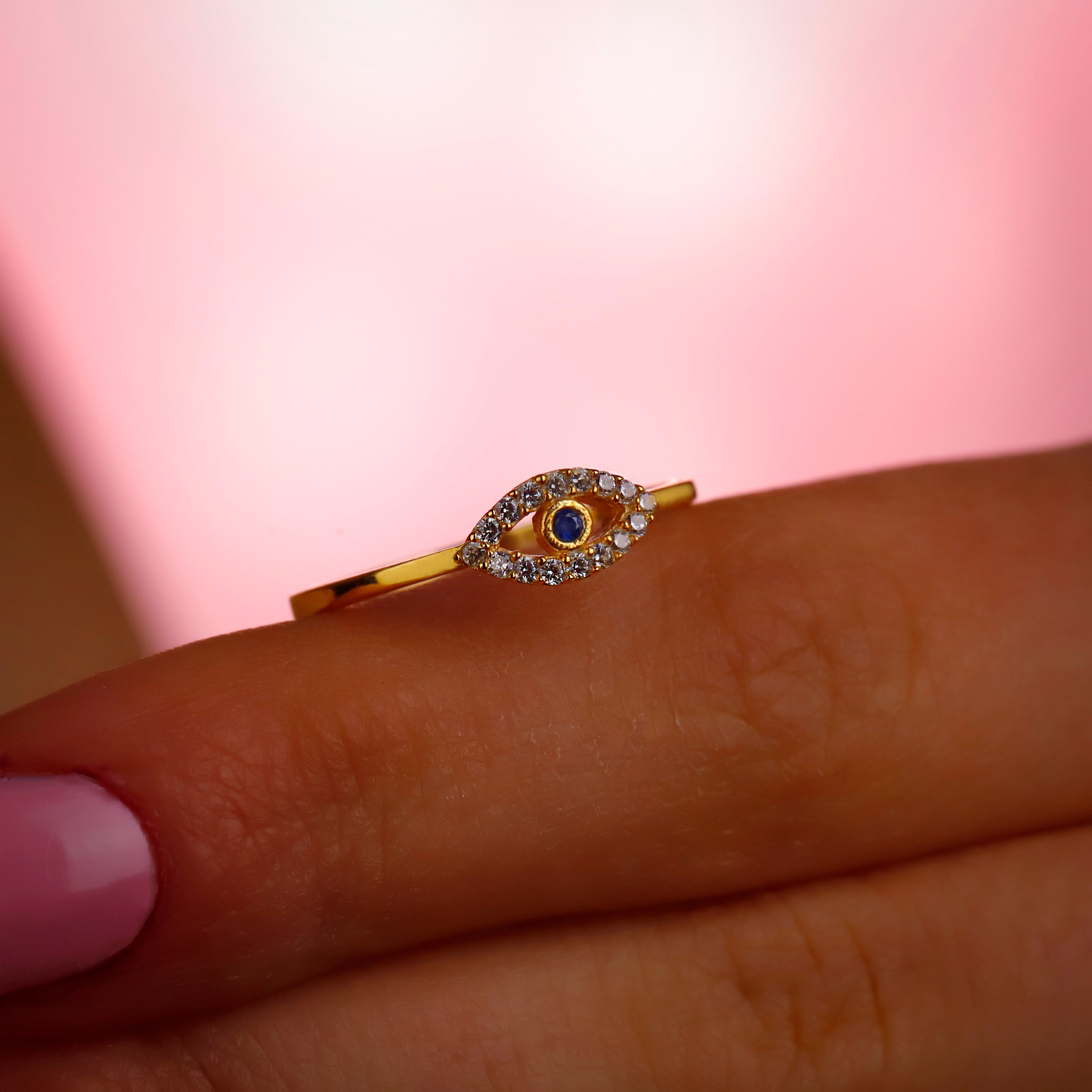 Elysian Evil Eye Rings – Stylish Protection Against Negativity
