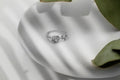 Eternal Bloom Birth Month Flower Ring with Sparkling CZ Diamond