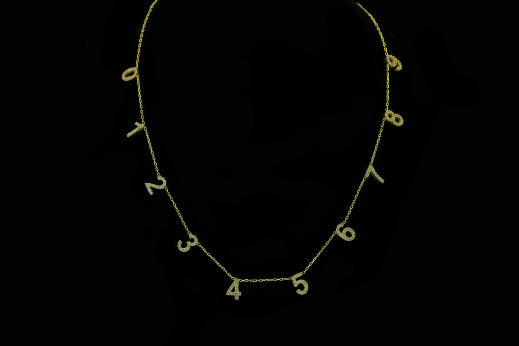 Elysian Love Knot Chain - Sparkling CZ Diamond Initial Charm