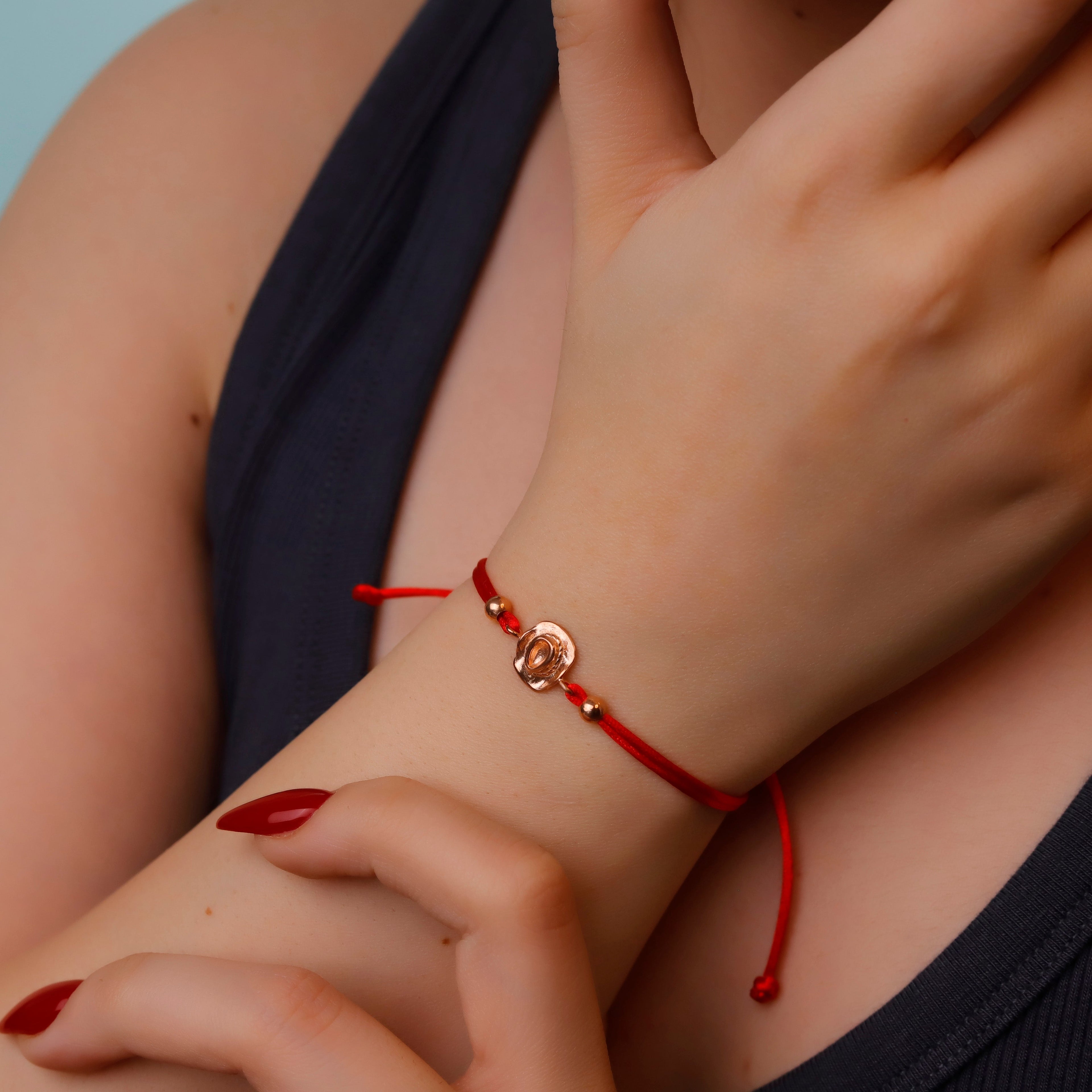 Cowboy Spirit Bracelets: 925 Sterling Silver Hat and Boots Jewelry