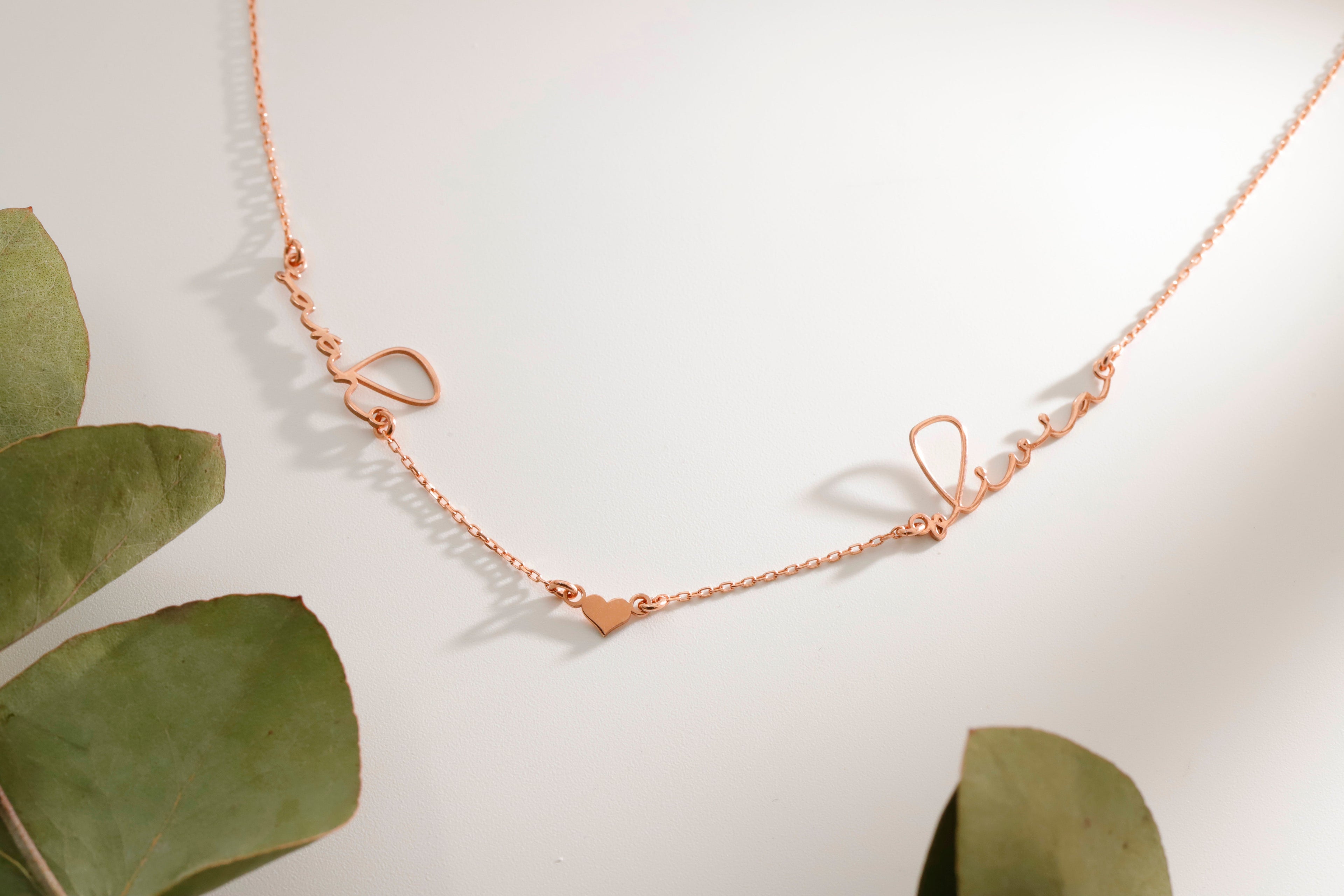 Personalized Handwriting Name Necklace