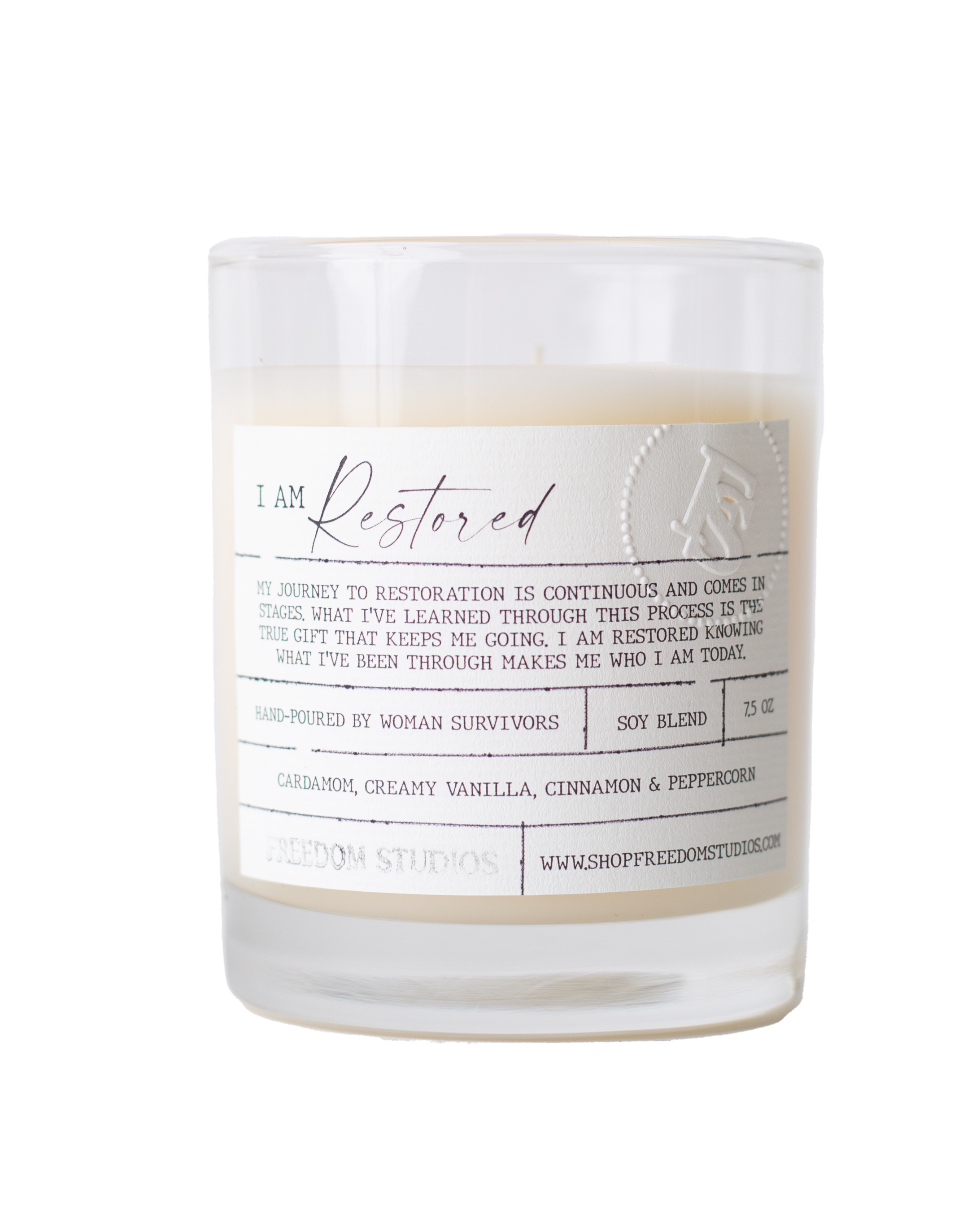 I AM Restored 7.5 oz Candle