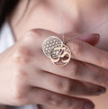 Flower of Life Om Lotus Necklace | Dainty Sterling Silver Yoga Pendant