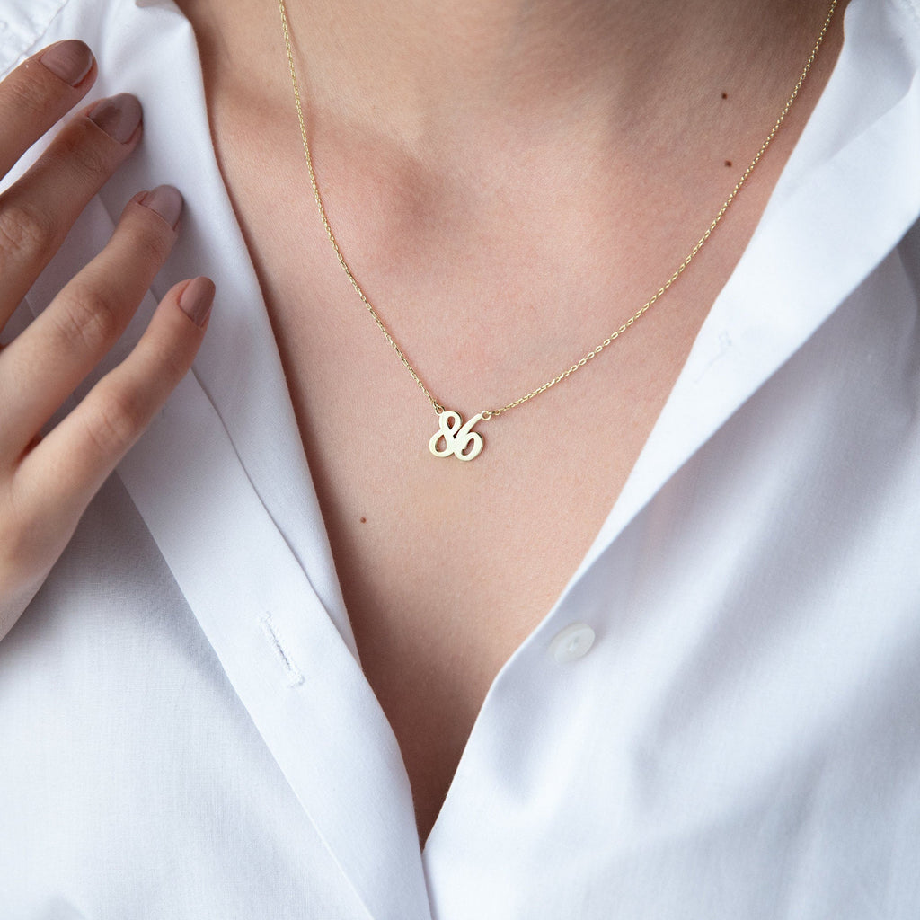 Your Personalized Year Necklace | Celebrate Your Unique Journey