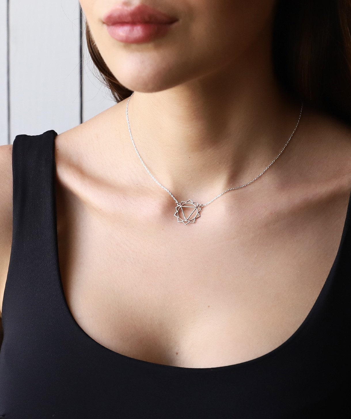 Chakra Bliss Solar Plexus Necklace – Handmade Manipura Yoga Jewelry
