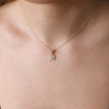 Glimmering Butterfly Necklace - Dazzling Charm with Elegant Design
