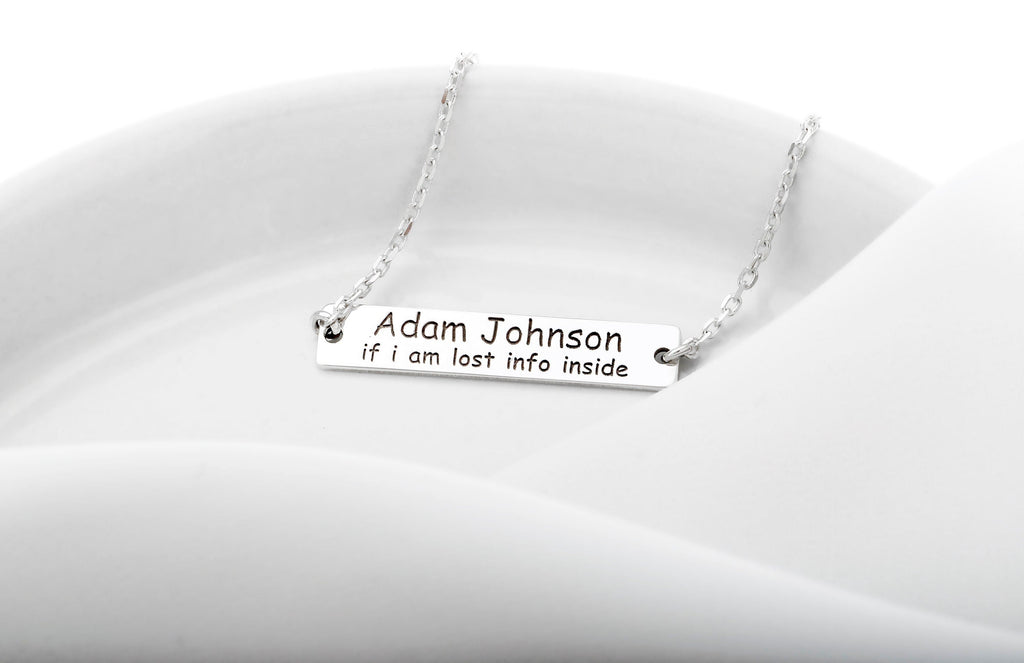 SilverGoldandRose Personalized Medical ID Bracelet | Diabetes, Autism &amp; Allergy Alert Jewelry for Safety &amp; Peace of Mind