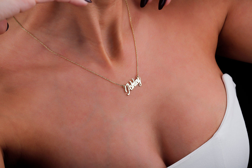 Custom 14K Gold Filled Name Necklace | Dainty &amp; Delicate Jewelry for Women | Perfect Gift for Her