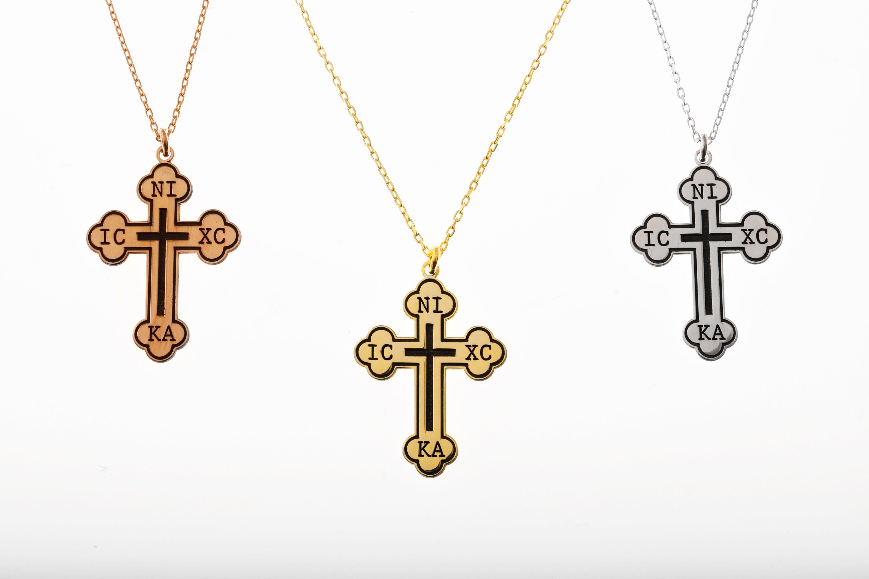 Orthodox Cross Necklace - Timeless Faith Symbol