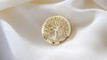 Tree of Life Jewelry Personalized Brooch - Celebrate Your Unique Journey