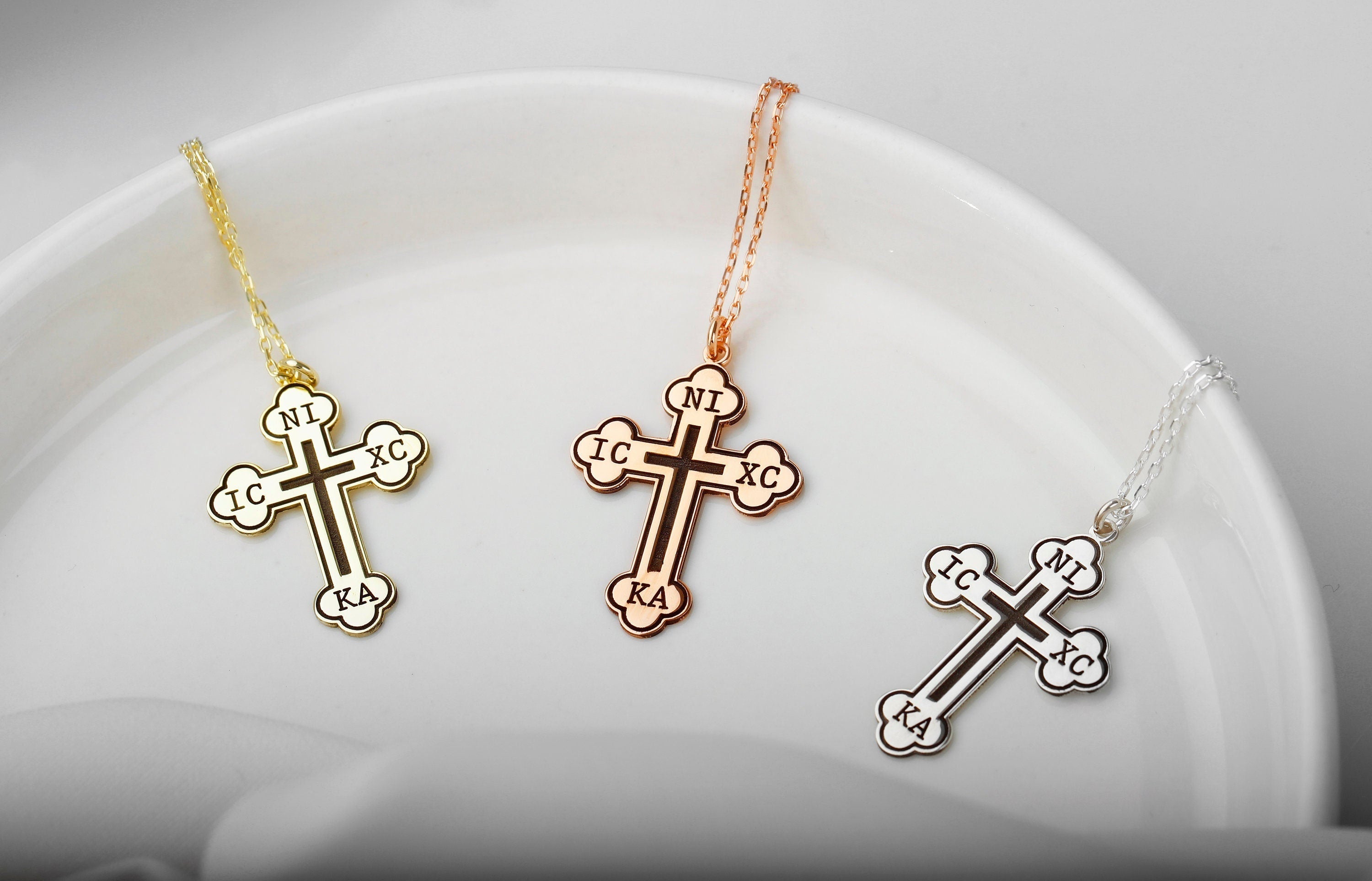 Orthodox Cross Necklace - Timeless Faith Symbol