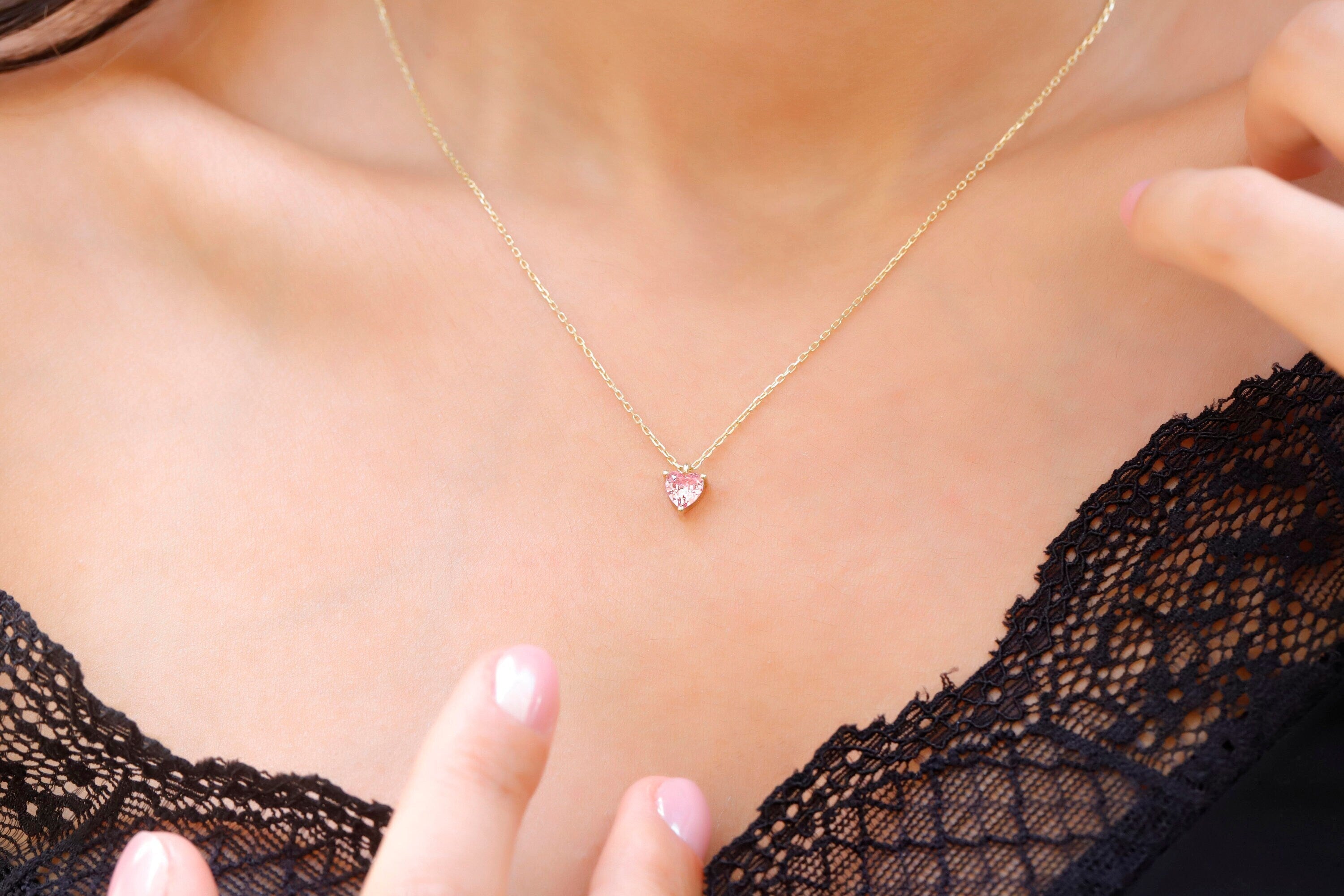 Rose Quartz Libra Necklace - Sterling Silver with Moonstone & Crystal Quartz Pendant, January Birthstone Charm