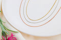 Sterling Silver Box Chain Necklace | Dainty 14K Gold Layered Chains for a Stylish Look