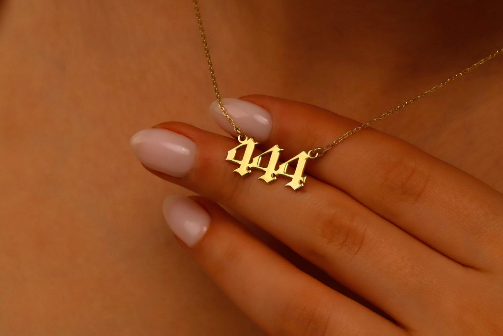 Ethereal Creations Custom Angel Numbers Necklace