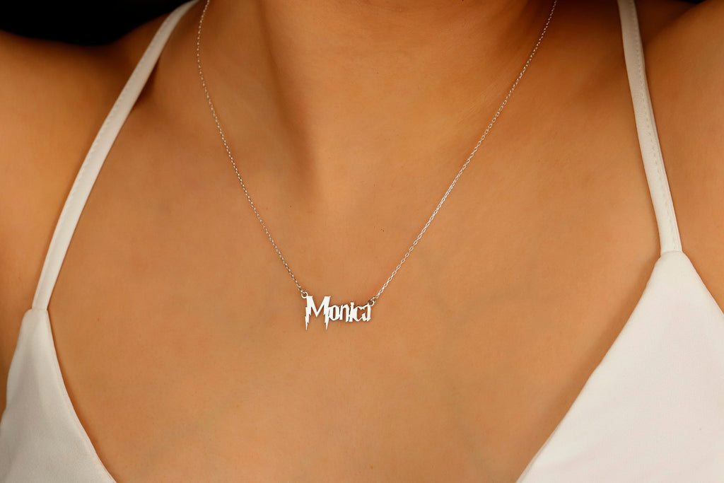 Sparkle & Shine Personalized Kids Name Necklace - A Unique, Customizable Gift for Your Little Star