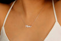 Sparkle & Shine Personalized Kids Name Necklace - A Unique, Customizable Gift for Your Little Star