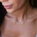 Elegant Pearl Necklace - Dainty Freshwater Beads in Gold, Rose Gold & Silver