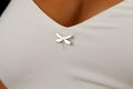 Elysian Designs Dragonfly Brooch in 925 Sterling Silver - A Stunning Symbol of Transformation