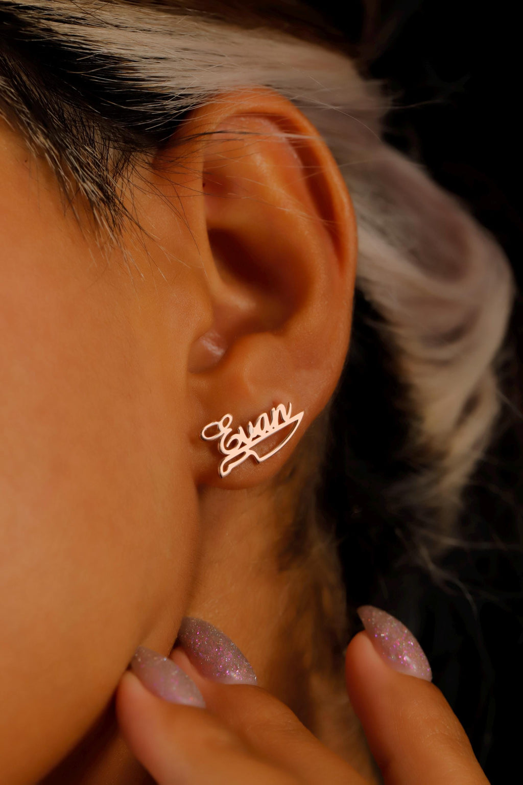 Personalized Chef Knife Name Earrings | Unique Culinary Jewelry | Perfect Gift for Chefs
