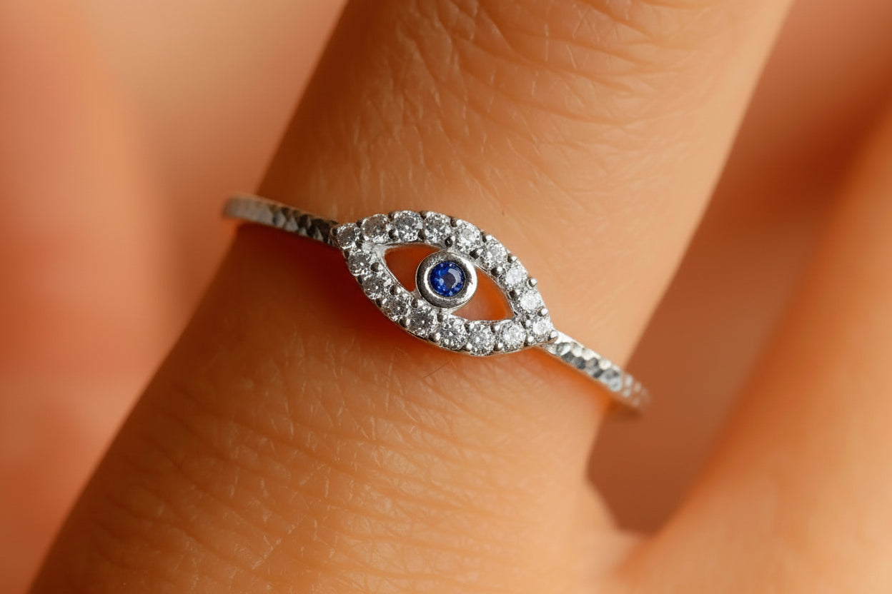 Elysian Evil Eye Rings – Stylish Protection Against Negativity