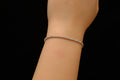 Dazzling Dainty Tennis Bracelet Sterling Silver | Perfect Minimalist Gift
