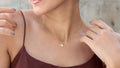 Camera Necklace with Sparkling CZ Diamond Accents | SilverGoldandRose