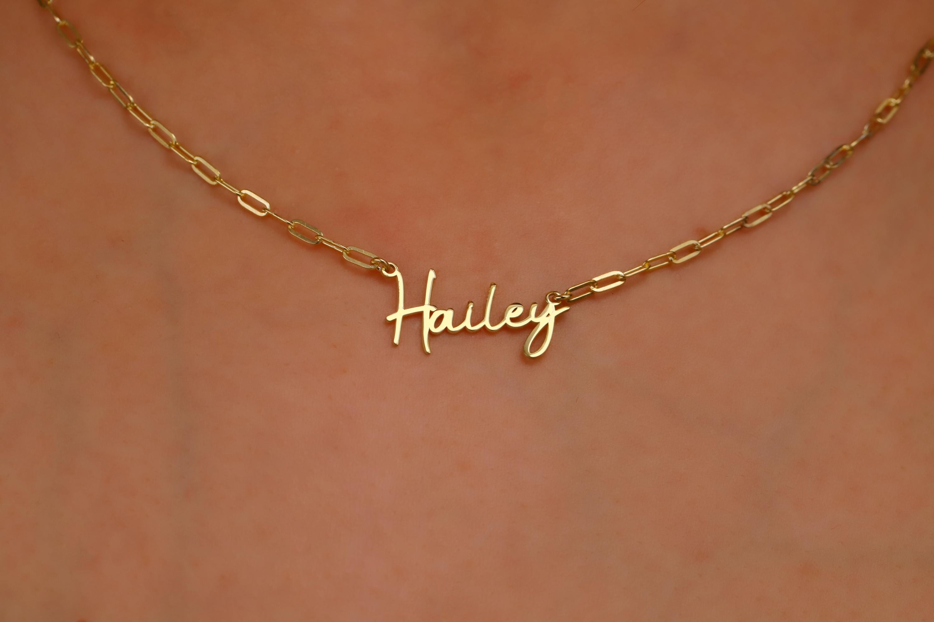 Elegant You Signature Name Necklace - Personalize Your Style with a Custom Touch
