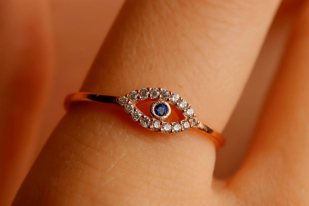 Elysian Evil Eye Rings – Stylish Protection Against Negativity