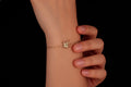 Gothic Charm Realistic 3D Spider Bracelet in 14K Gold & Silver | Unique Creepy Jewelry for Spooky Season