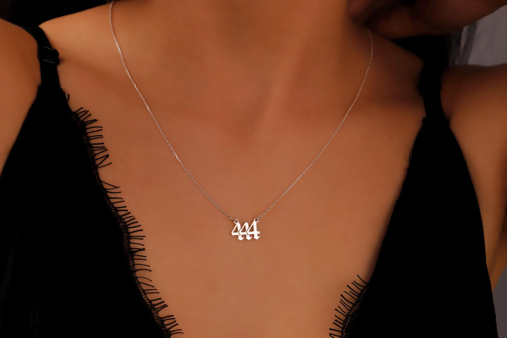 Angel Aura Necklace with Empowering Angel Numbers