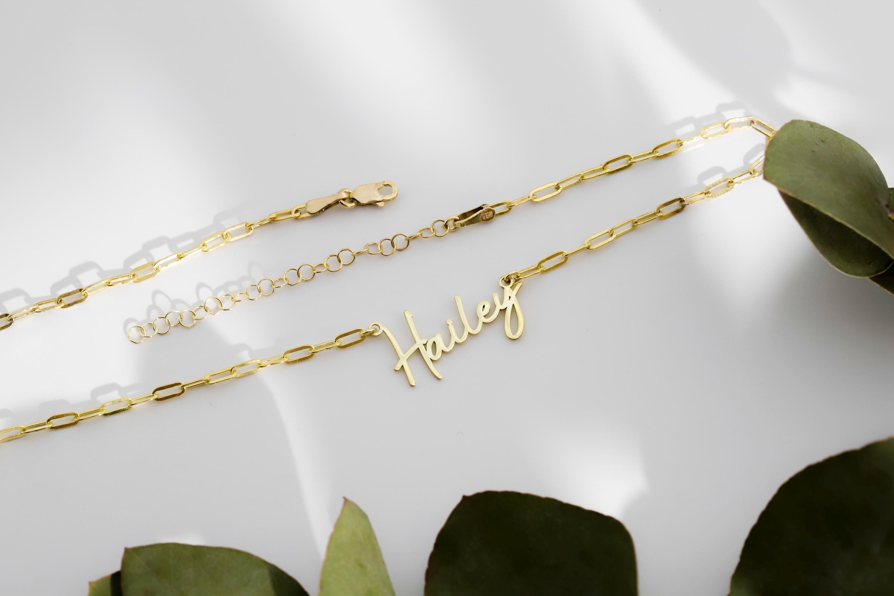 Elegant You Signature Name Necklace - Personalize Your Style with a Custom Touch