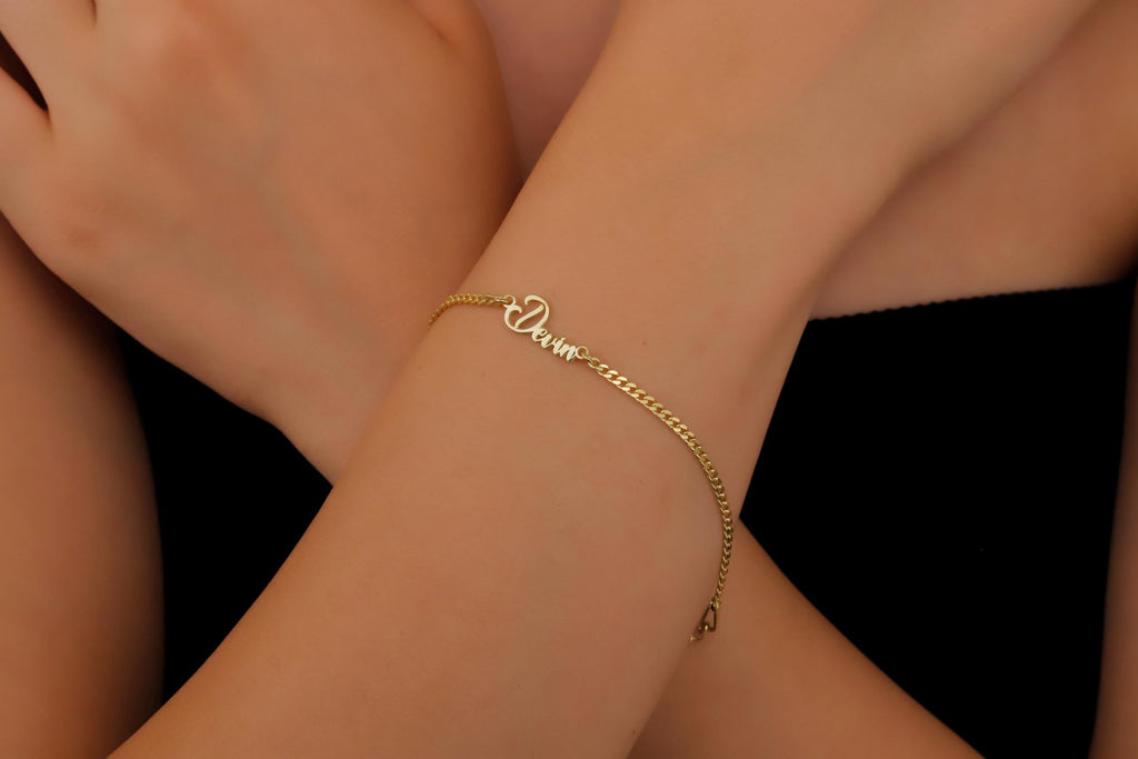 Personalized Name Bracelet | Custom Layered Jewelry