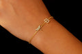 Dragonfly Designs with Initial Bracelet
